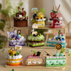 Novel Dessert Model Assembly Toys for Ages 8+