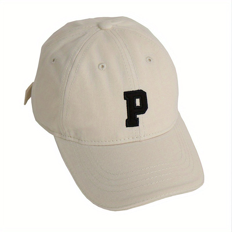 Baby Boys Casual Baseball Cap P Embroidery Sun Protection Cap