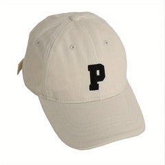 Baby Boys Casual Baseball Cap P Embroidery Sun Protection Cap