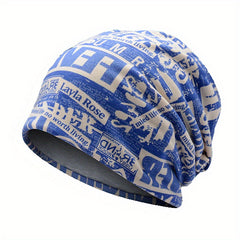 Autumn Men's Knitted Beanie Hat Nightcap Gorro Baggy Skull Bonnet Cap