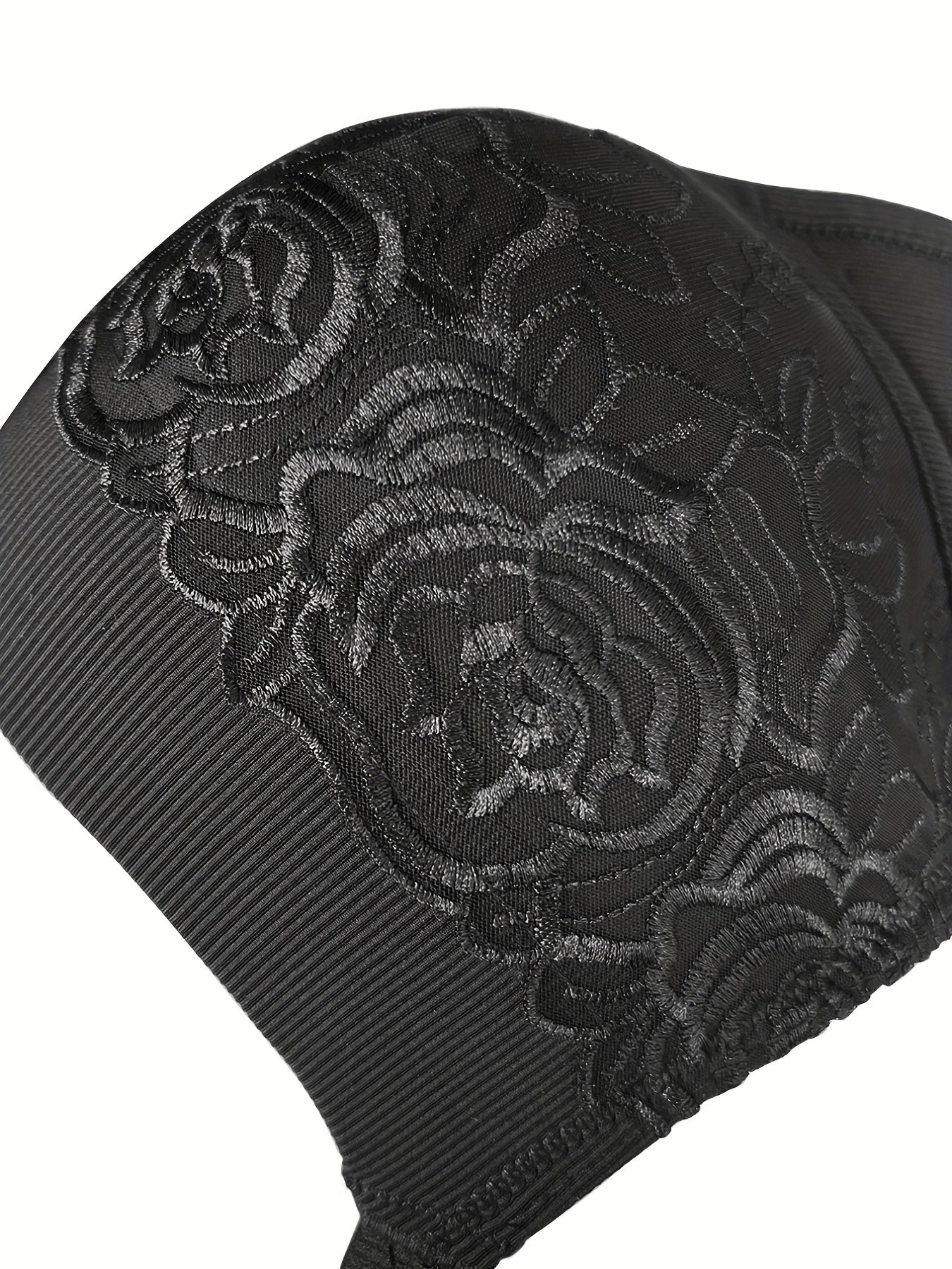 Floral Jacquard Lace High Stretch Supportive Bra