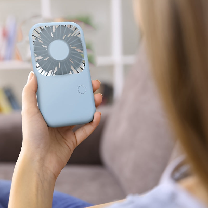 Mini Handheld Fan USB Rechargeable Small Portable Fan