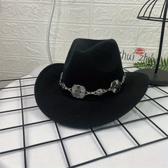 Oval Pendant Decoration Cowboy Hat Sun Hat For Men And Women