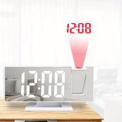 Large 3D Projection Alarm Clock with Mirror Display