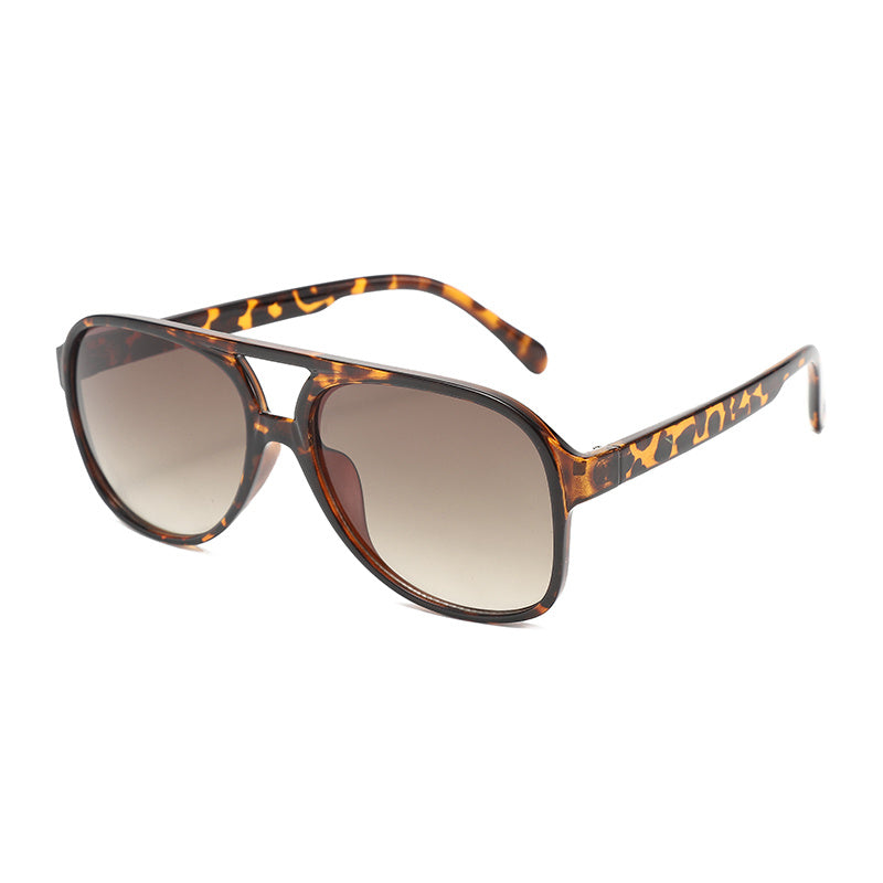 Men's Vintage Large Frame Aviator Sunglasses Halloween Party Accessory