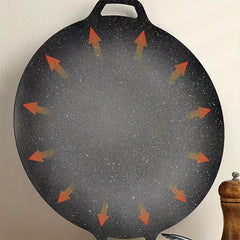 Carbon Steel Iron Baking Pan for Camping & BBQ