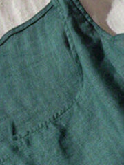 Solid Round Neck Slim Tank Top