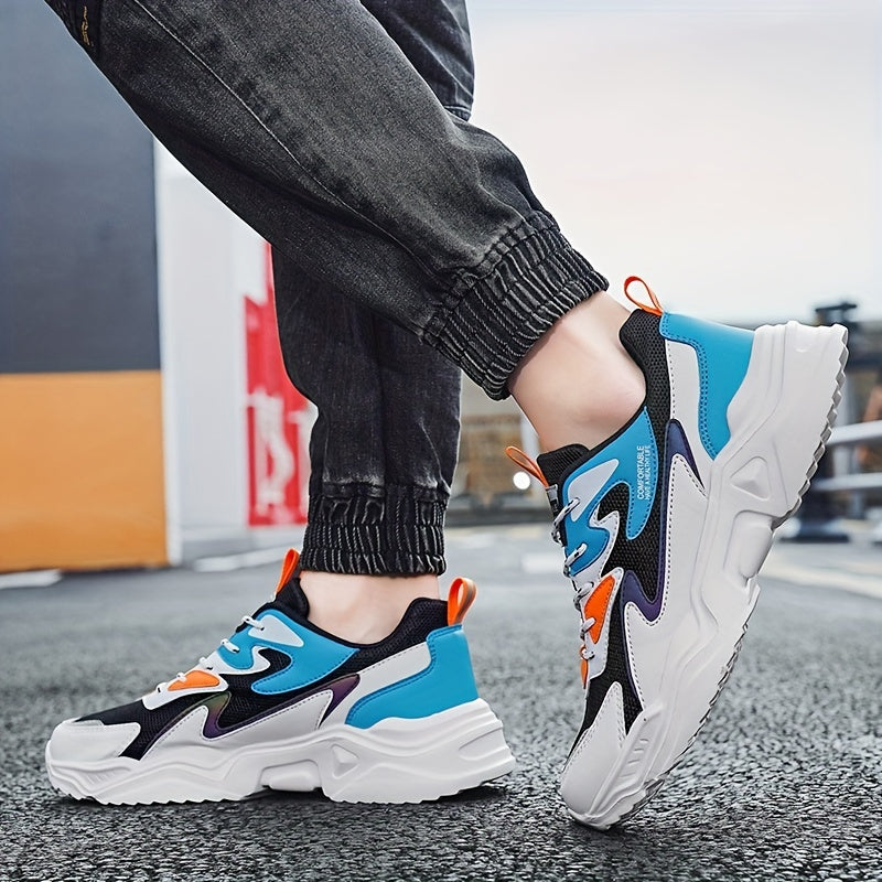 Men's Chunky Breathable Sneakers for Jogging Gym
