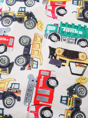Kid's Car Print Pajama Set Long Sleeve Top & Pants