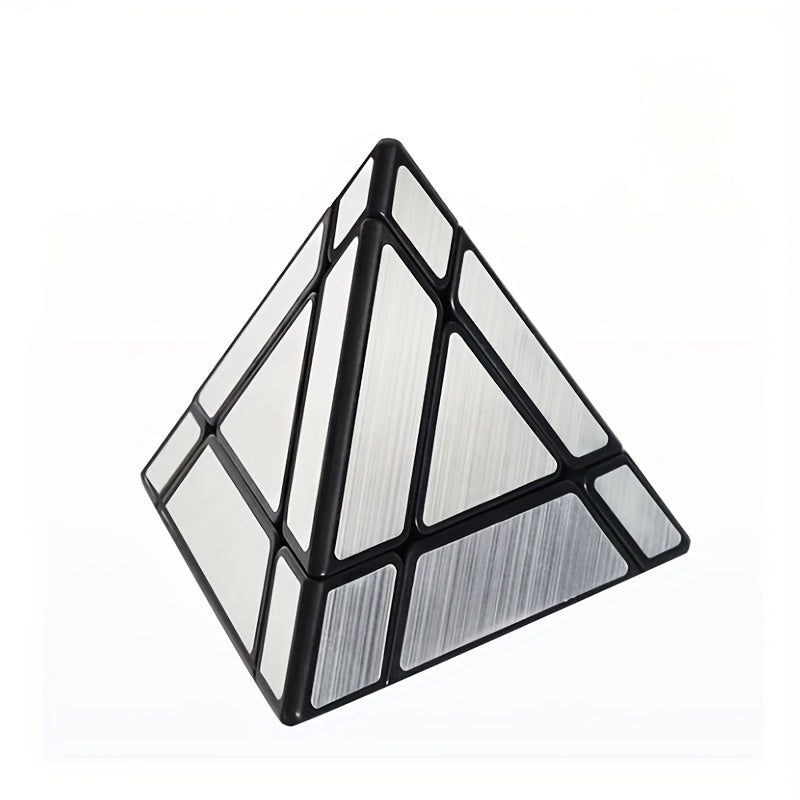 Sengso Pyramid Mirror Cube Speed Puzzle ABS Resin Mixed Colors