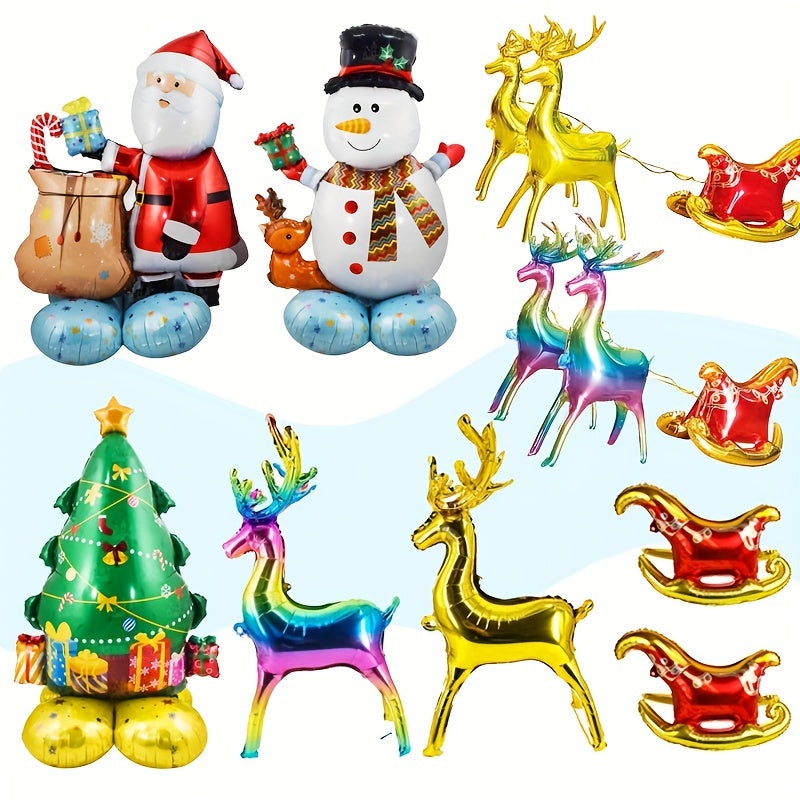 3D Standing Santa Claus Christmas Decoration