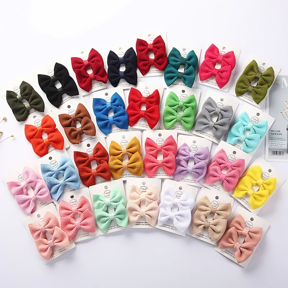 Kids Girls Bow Hair Clips Princess Hair Accessory For Kids
