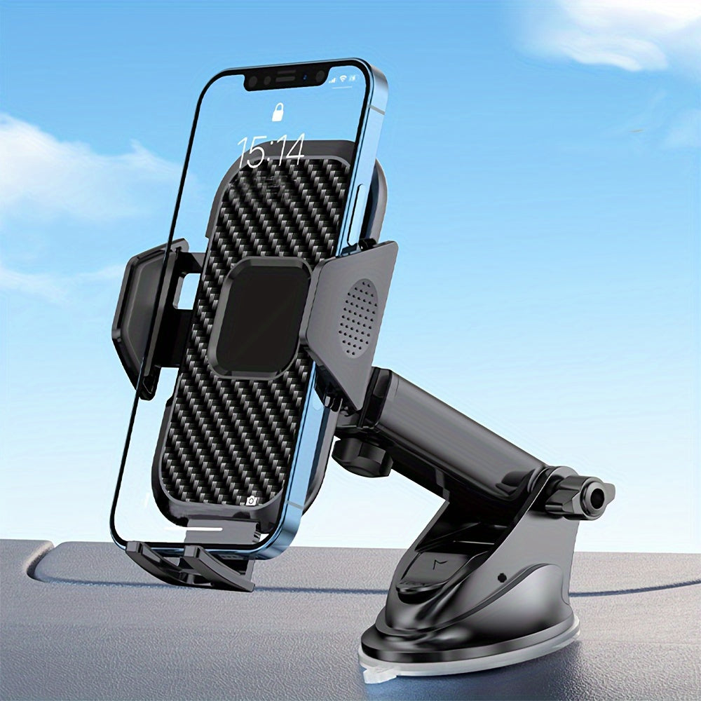 Car Phone Mount Long Arm Suction Cup Holder