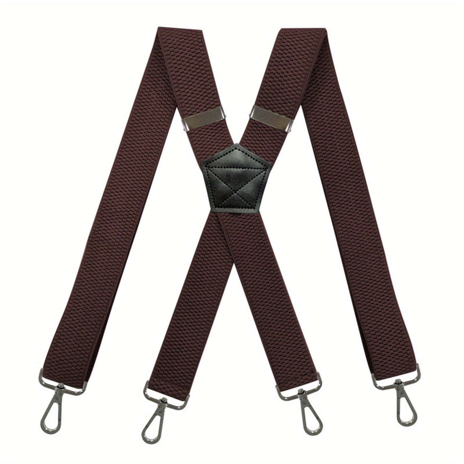Men's Elastic Adjustable Suspenders With Hooks