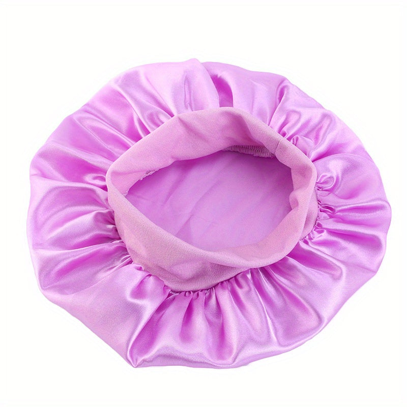 Baby Silk Hair Bonnet Sleeping Hat Cap For Toddlers