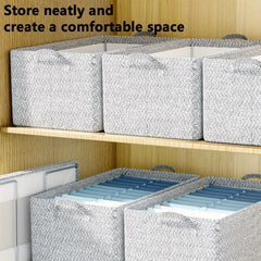 Portable Clothes Storage Drawer Box With Handles & Support Frame