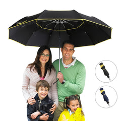 10-Ribs Double Layer Windproof Storm Umbrella