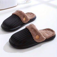 Men's Soft Plush Cozy Indoor Slippers