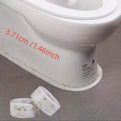 1pc Bathroom Toilet Anti-mildew Seam Stickers