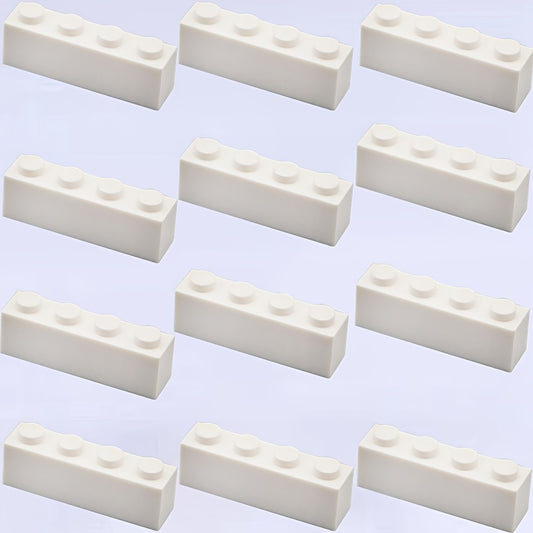12 PCS 1X4 Thick High Wall Bricks Building Blocks Set