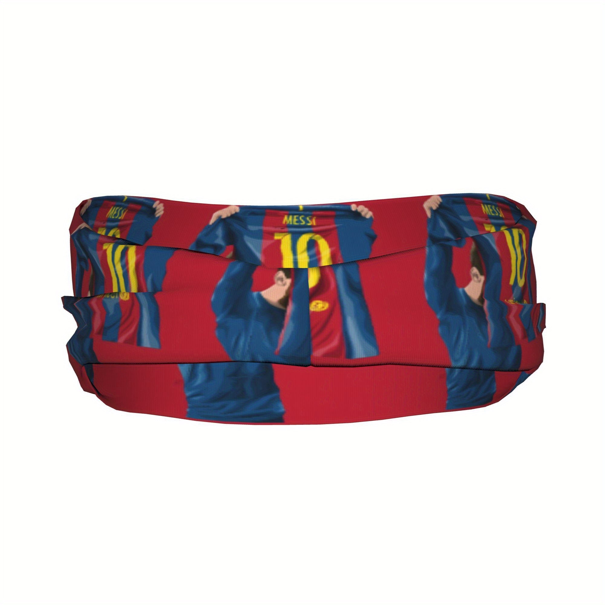 Messi Soccer Jersey Headband Barcelona 10 Non Slip Sport Headband