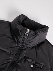 Women's Lightweight Sleeveless Puffer Vest for Winter Sports