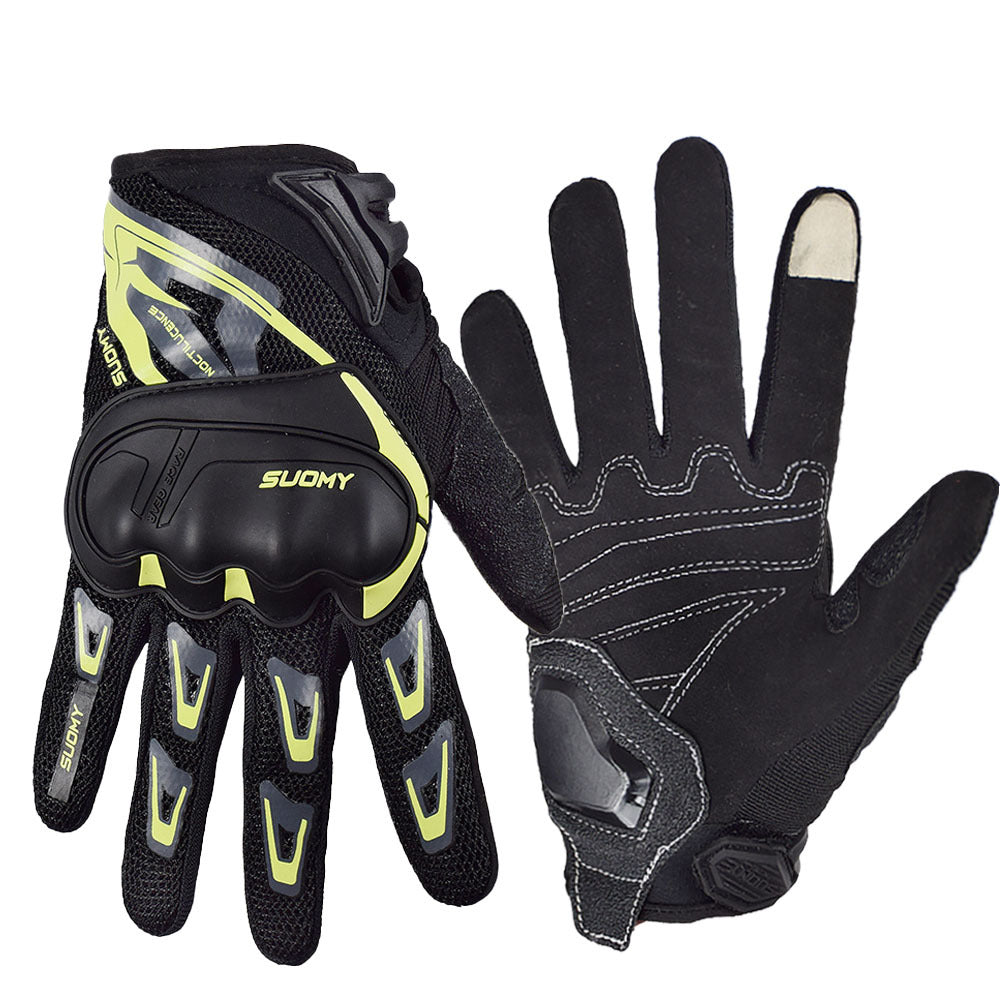 Summer Mesh Motorcycle Gloves Touch Screen & Motocross Compatible