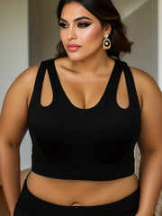 Sports Bra High Impact Racer Back Yoga Workout Bra
