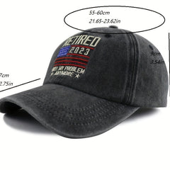 Adjustable Embroidery Denim Baseball Cap