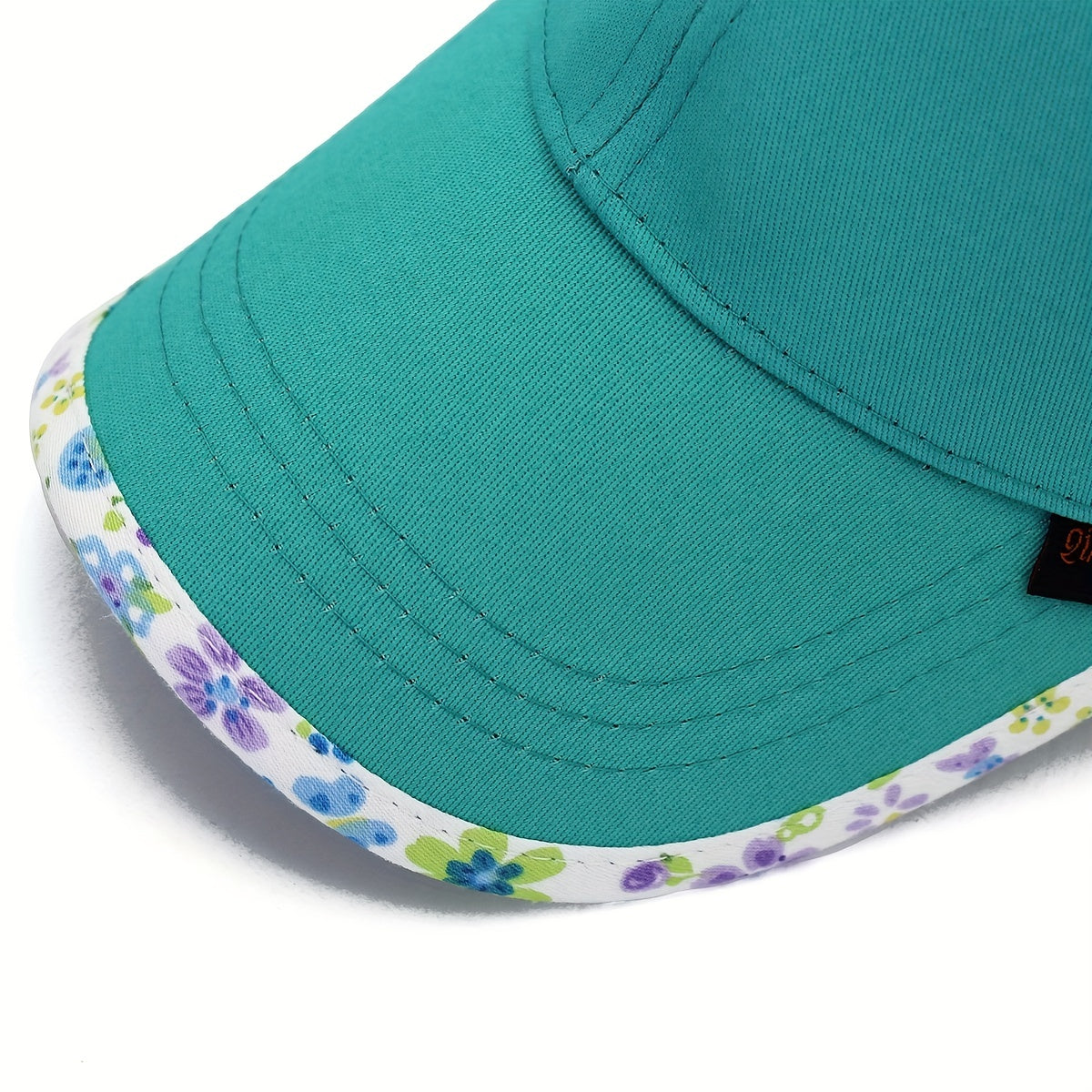 Lake Baseball Cap Flower Brim Sports Hat Dad Hats