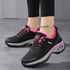 Women's Warm Hiking Shoes Non slip Breathable Winter Athletic Shoe