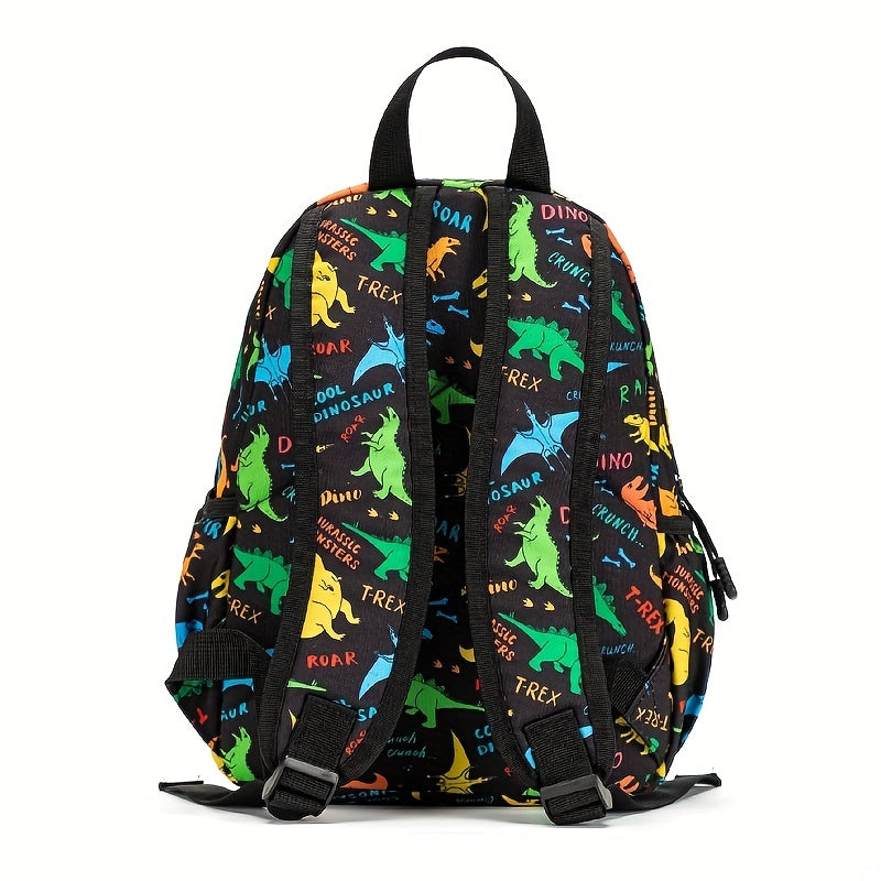 Children's Dinosaur Backpack Padded Back Large Capacity Lightweight Travel Bag