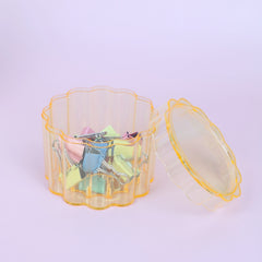 Clear Storage Box Container Organizer for Jewelry Makeup Accessories