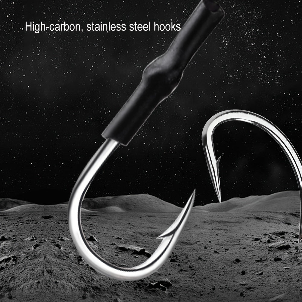 Stainless Steel Bait Cage with 3 Hooks 50g and 60g