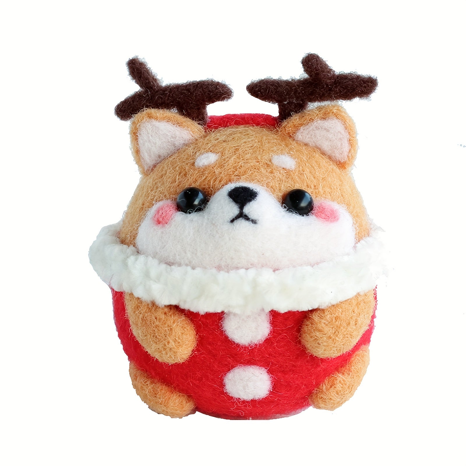 Needle Felting Kit for Beginners - Deer Shiba DIY Craft Material