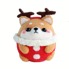 Needle Felting Kit for Beginners - Deer Shiba DIY Craft Material