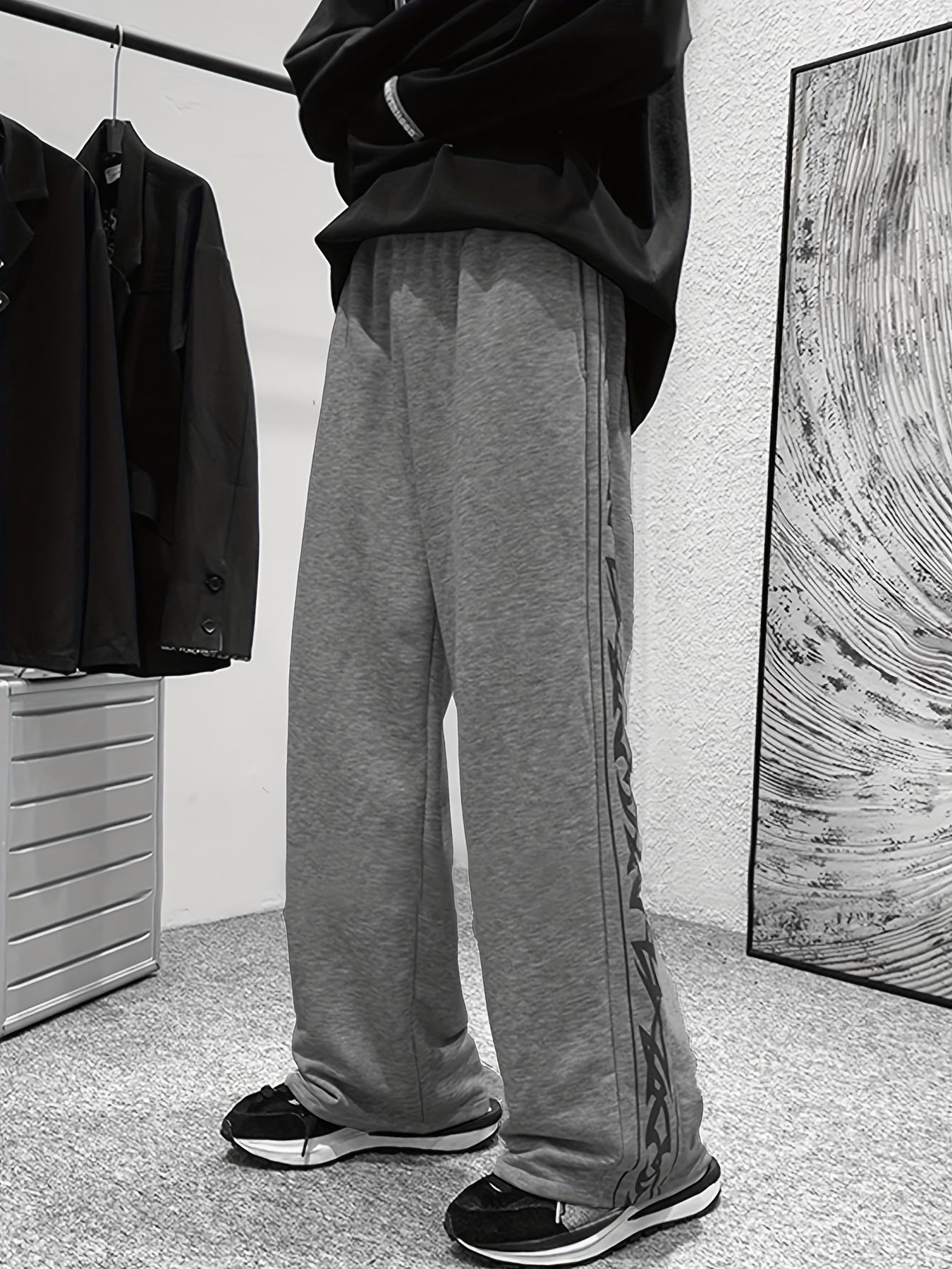 Men's Casual Straight Sweatpants