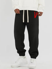 Graphic Print Men's Street Style Loose Fit Sweatpants