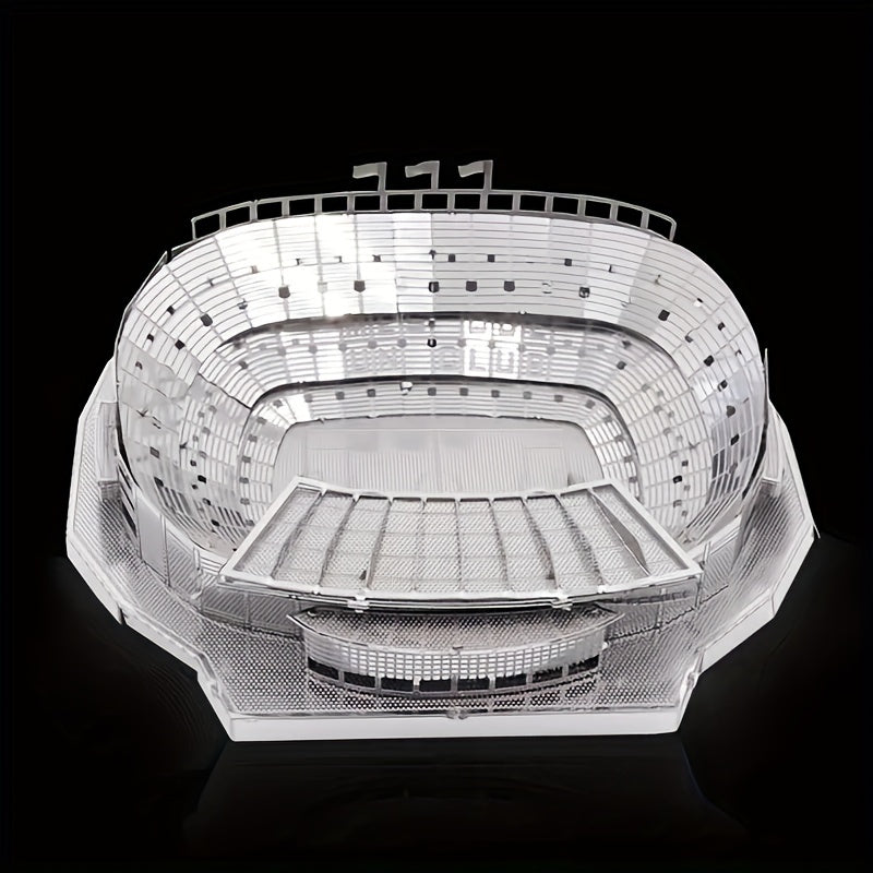 3D Metal Football Field Puzzle DIY Assembly Model