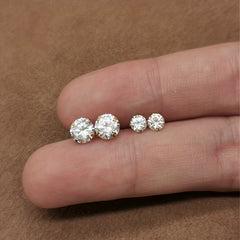 Zirconia Stud Earrings & Artificial Diamond Studs for Girls