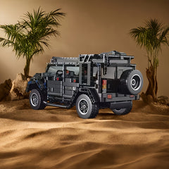 SUV Model Building Block Set with Classic Car Details