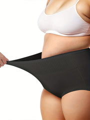 Solid High Rise Tummy Control Panty