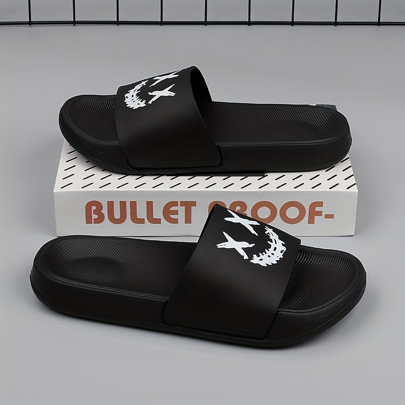 Men's Non Slip Slides Lightweight Quick Dry Slippers