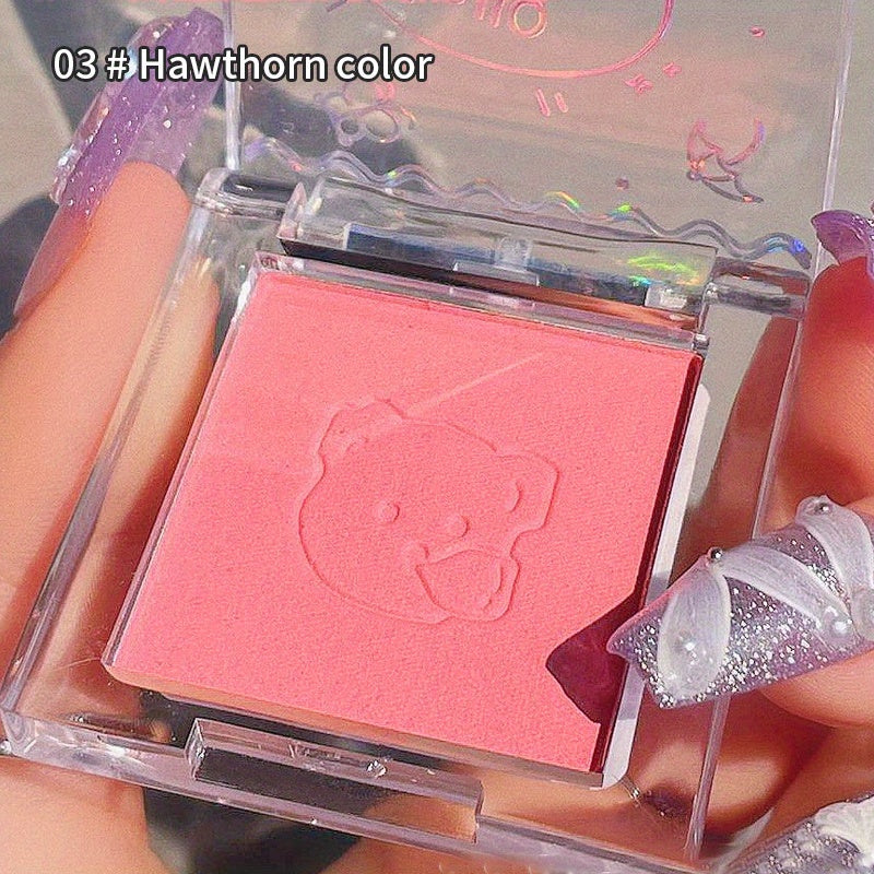 Monochrome Blush Matte Pearly Finish Lifting Contouring Palette