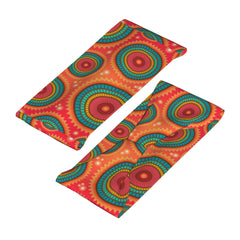 Vibrant Hippie Unisex Headband Sweat Wicking Stretchy Polyester Yoga Gym