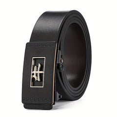 Vacation Faux Leather Chinese Cow Shaped Men's Belt