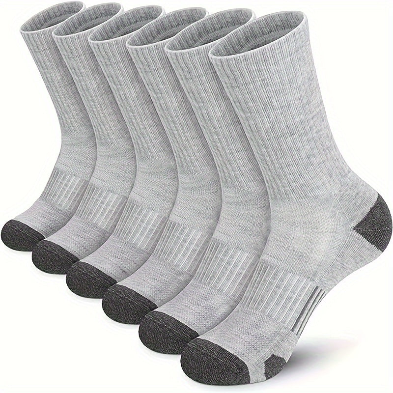 Men's Winter Sports Crew Socks Breathable Sweat Wicking