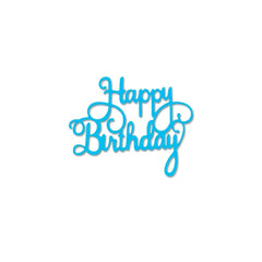 1pc DIY Happy Birthday Die Cuts Metal Cutting Dies Scrapbooking Paper Craft Moul