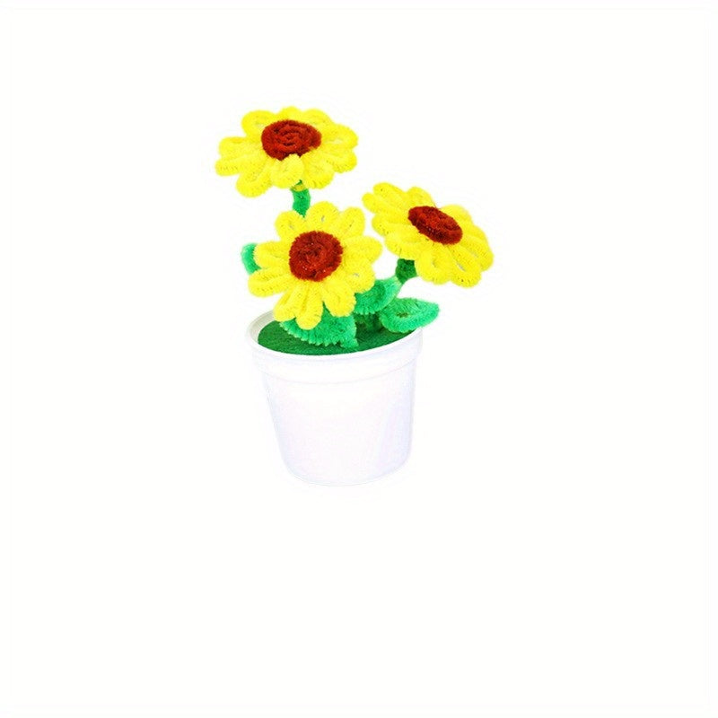 Potted Flowers DIY Flower Pot Material Pack