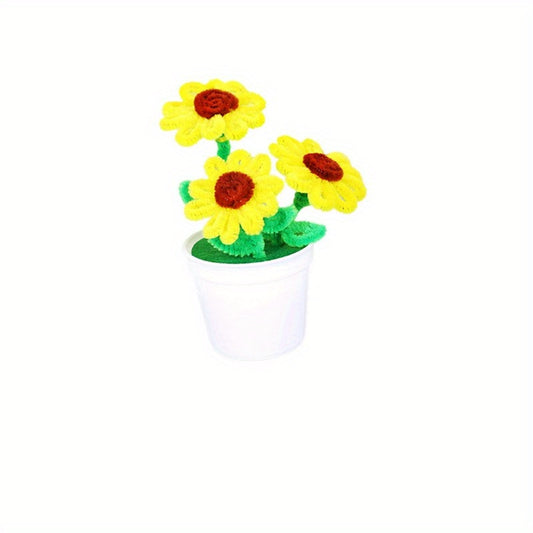 Potted Flowers DIY Flower Pot Material Pack